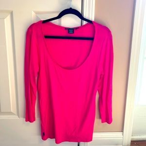 EUC Ralph Lauren Sport scoop neck tee sz large